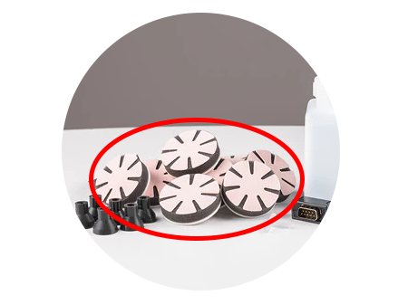 Hybrid Pad Set (3 Left, 3 Right)